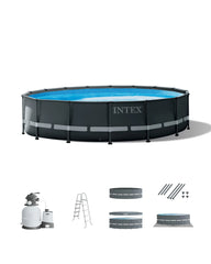 Ultra XTR® Frame Above Ground Pool with Sand Filter Pump - 16' x 48"