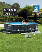 Ultra XTR® Frame Above Ground Pool with Sand Filter Pump - 16' x 48"