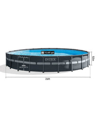 Ultra XTR® Frame Above Ground Pool with Sand Filter Pump - 24' x 52"
