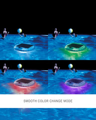 Solar-Powered LED Floating Pool Light