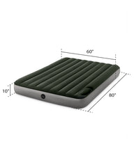 Dura-Beam® Standard Downy Air Mattress 10" Queen with Built-In Foot Pump