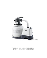 Krystal Clear Sand Filter Pump & Saltwater Pool Chlorine System - 8,500 Gal