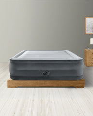 Dura-Beam® Deluxe Comfort-Plush Air Mattress 22" Queen with Built-In Electric Pump