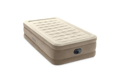 Dura-Beam® Deluxe Ultra Plush Air Mattress 18" Twin with Built-In Electric Pump