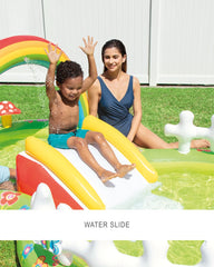 My Garden Inflatable Play Center with Slide