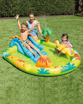 Little Dino Inflatable Play Center with Slide