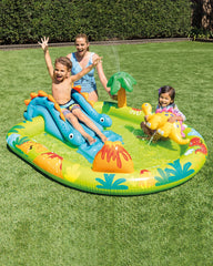 Little Dino Inflatable Play Center with Slide