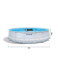 Chevron Prism Frame™ Above Ground Pool Set - 16' x 48"