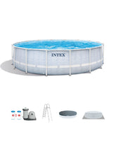 Chevron Prism Frame™ Above Ground Pool Set - 16' x 48"