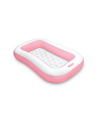 Pink Rectangular Inflatable Kiddie Pool