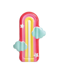 Rainbow Cloud Inflatable Pool Float