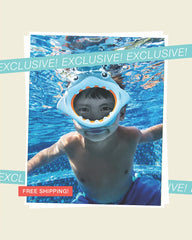 Shark Kids Swim Mask w/ Snorkel