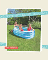 My Sea Friends Inflatable Kiddie Pool