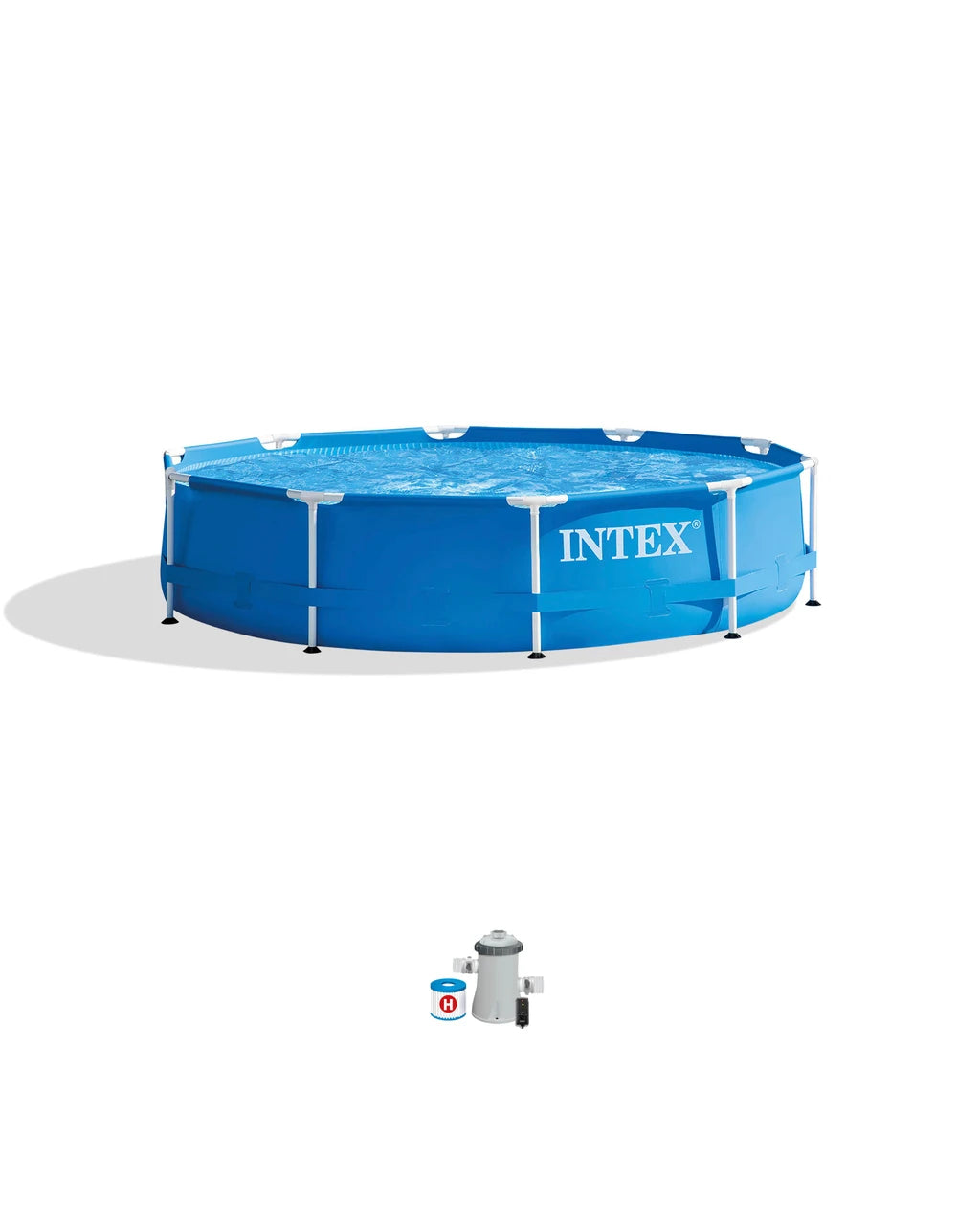 Metal Frame 10' x 30" Above Ground Pool with Filter Pump