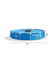 Metal Frame 12' x 30" Above Ground Pool with Filter Pump