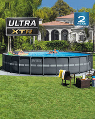 Ultra XTR® Frame Above Ground Pool with Sand Filter Pump - 24' x 52"