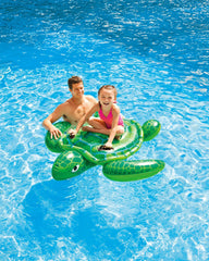 Lil' Sea Turtle Ride-On Inflatable Pool Float
