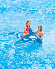 Lil' Whale Ride-On Inflatable Pool Float