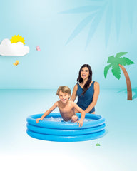 Crystal Blue Inflatable Pool - 45" x 10"