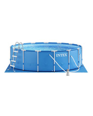 Metal Frame 15' x 48" Above Ground Pool with Filter Pump