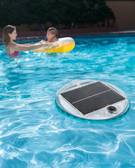 Solar-Powered LED Floating Pool Light