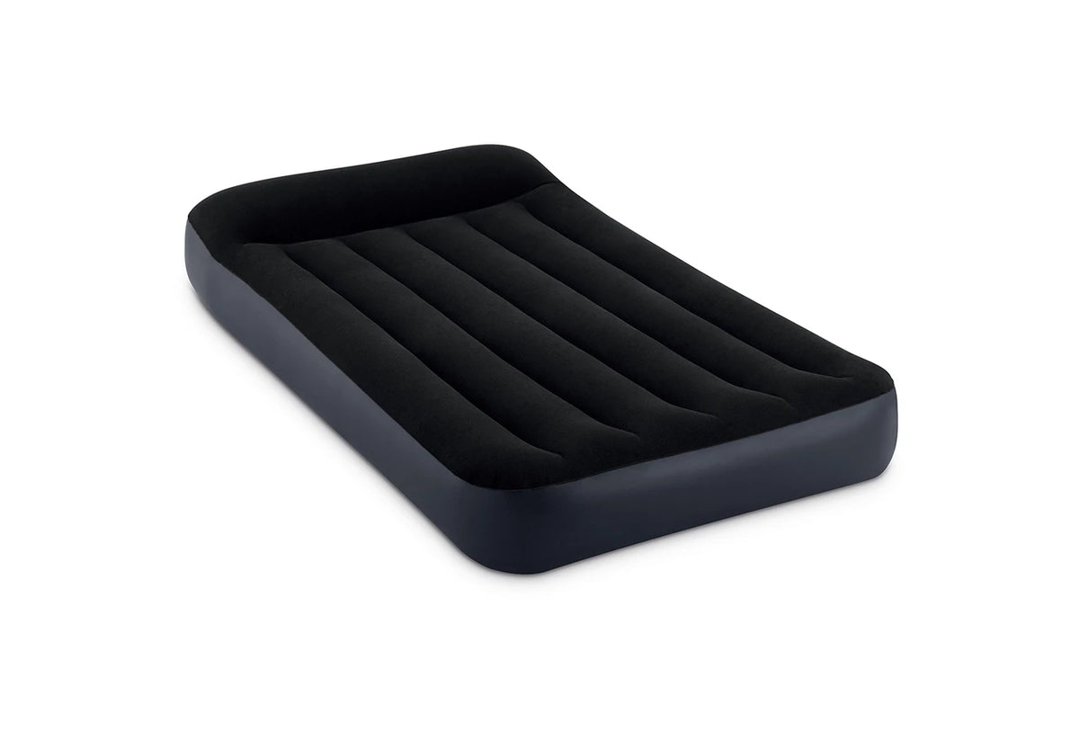 Dura-Beam® Standard Pillow Rest Black Air Mattress 10" Twin (Pump Not Included)