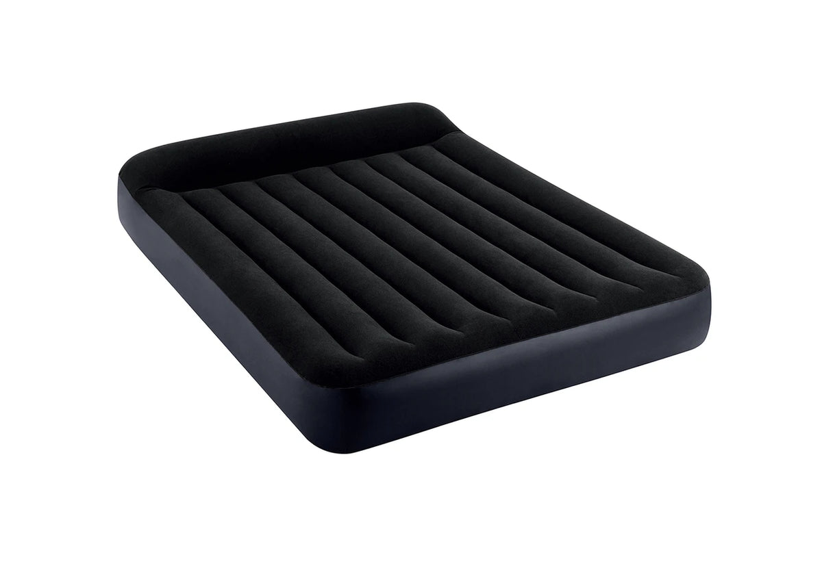 Dura-Beam® Standard Pillow Rest Black Air Mattress 10" Queen (Pump Not Included)