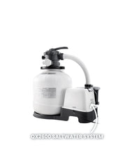 Krystal Clear Sand Filter Pump & Saltwater Pool Chlorine System - 15,000 Gal