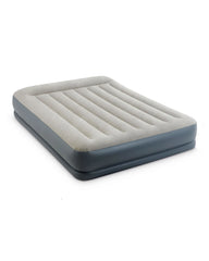 Dura-Beam® Standard Pillow Rest Air Mattress 12" Queen with Built-In Electric Pump