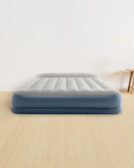 Dura-Beam® Standard Pillow Rest Air Mattress 12" Queen with Built-In Electric Pump