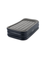 Dura-Beam® Plus Deluxe Pillow Rest Air Mattress 16.5" Twin with Built-In Electric Pump