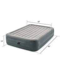Dura-Beam® Plus Essential Rest Air Mattress 18" Queen with Built-In Electric Pump
