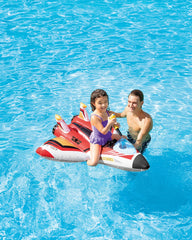 Plane Ride-On Inflatable Pool Floats with Water Guns - Assortment
