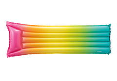 Rainbow Ombre Inflatable Floating Mat