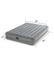 Dura-Beam® Standard Prestige Air Mattress 12" Queen with Built-In USB Electric Pump