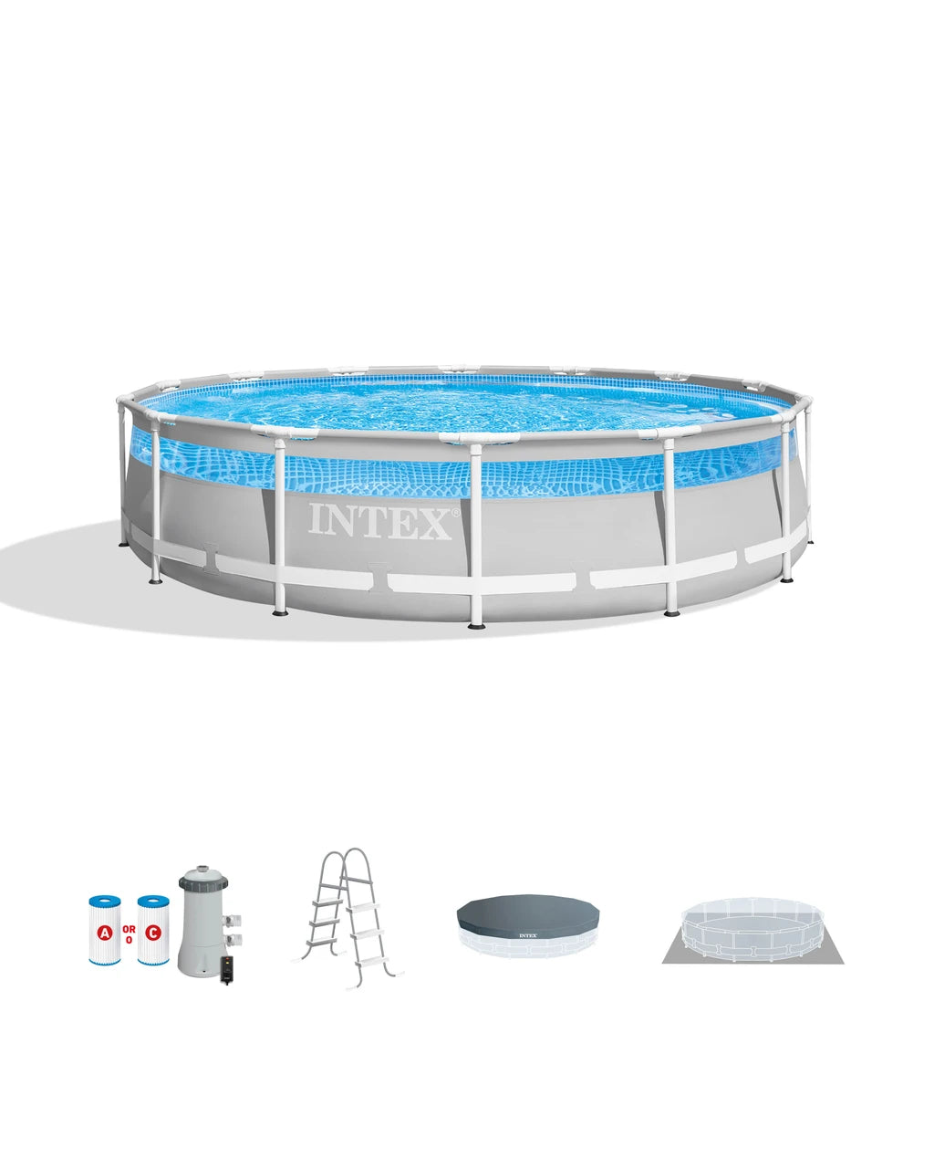 Clearview Prism Frame Above Ground Pool Set - 14' x 42"