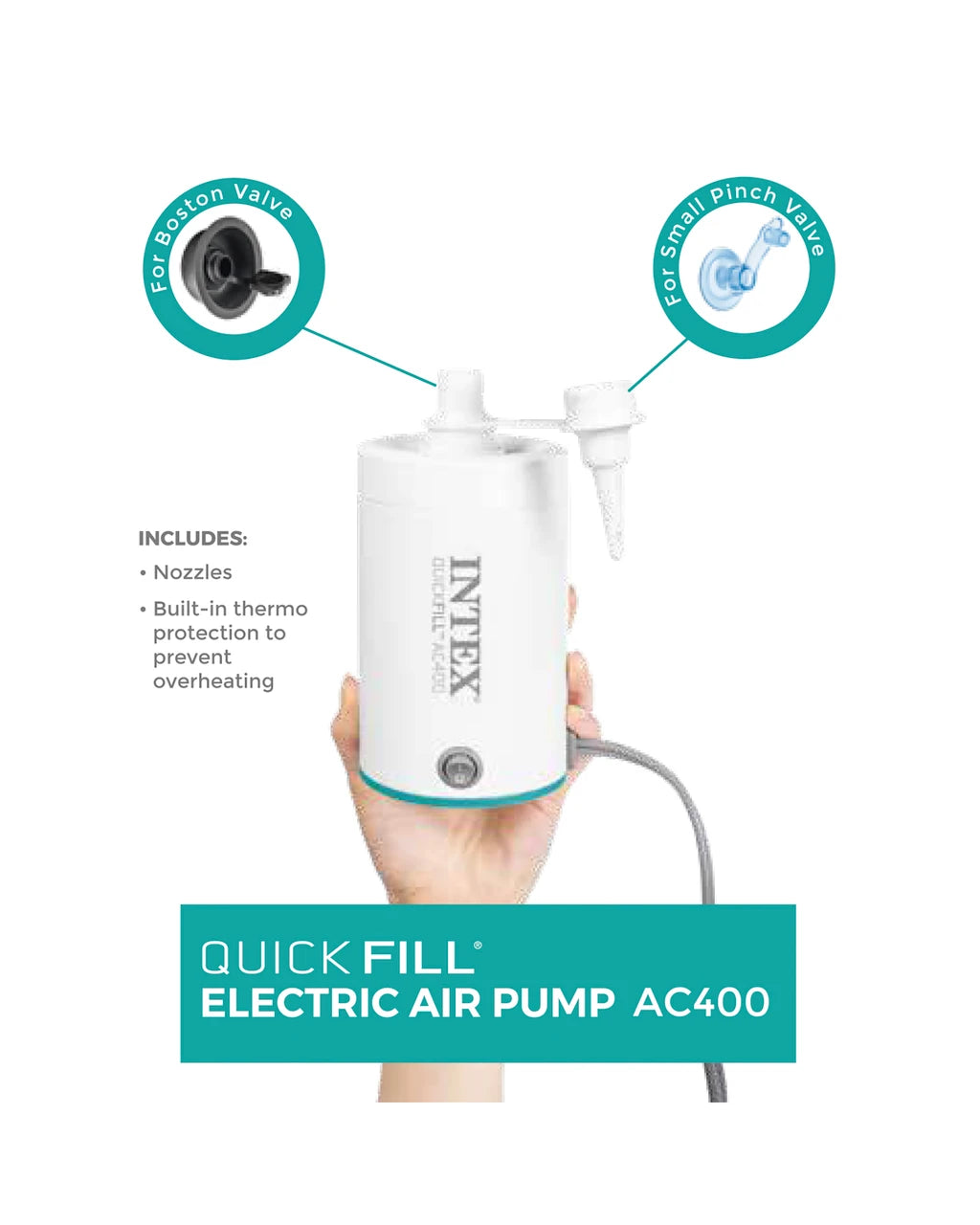 Quick-Fill® Electric Air Pump - AC400