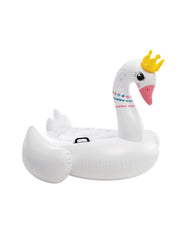 Royal Majestic Swan Ride-On Inflatable Pool Float