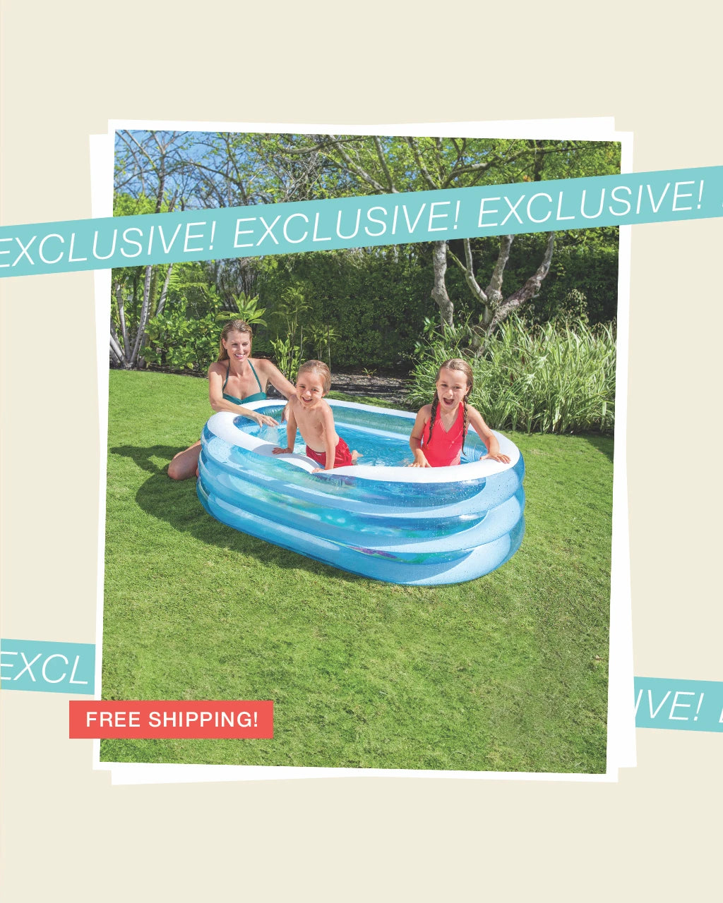 My Sea Friends Inflatable Kiddie Pool