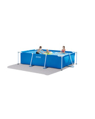 Metal Frame Rectangular Frame Pool Set - 9' 10" x 6' 6.75 x 29.5"