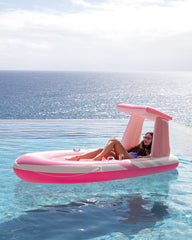 Pink Paradise Inflatable Boat Float