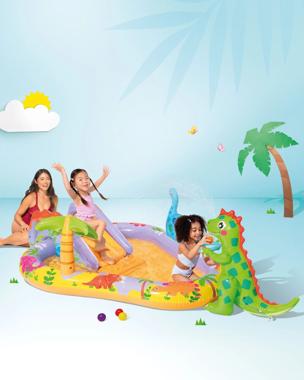 Dino Inflatable Play Center