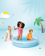 Blue Bliss Splash Kiddie Pool